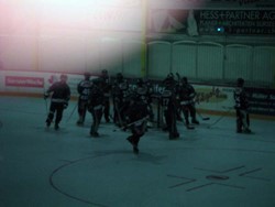 Meisterschaftsspiel gegen IHC Stansstad (07.05.2005)